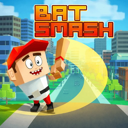 Bat Smash gameplay — a one-button baseball bat-smashing game