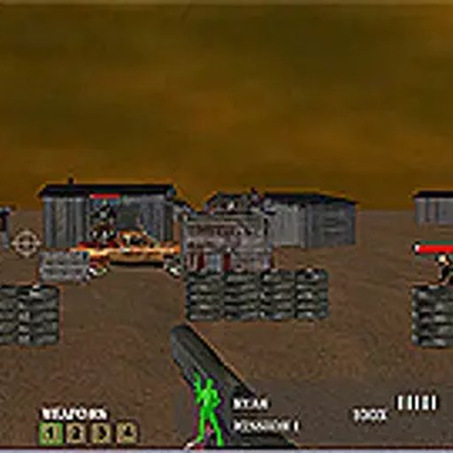 Funny Shooter gameplay — wave-survival FPS