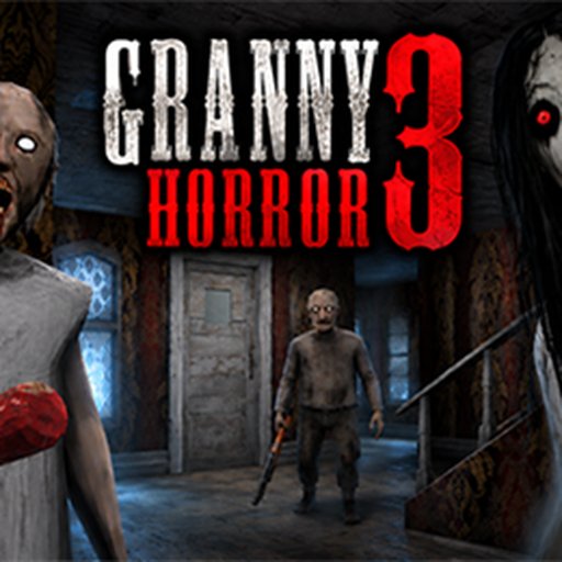 Granny Horror 3 gameplay — escape a mansion from Granny, Grandpa, and Slendrina