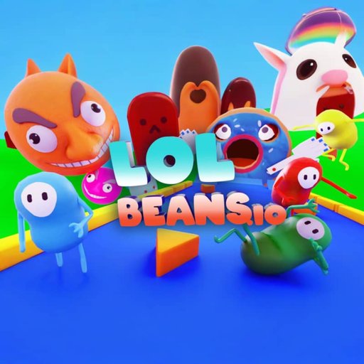 LOLBeans.io gameplay — a multiplayer jelly bean obstacle course