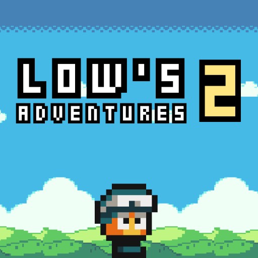 Low's Adventure 2 gameplay — a retro pixel-art 2D platformer