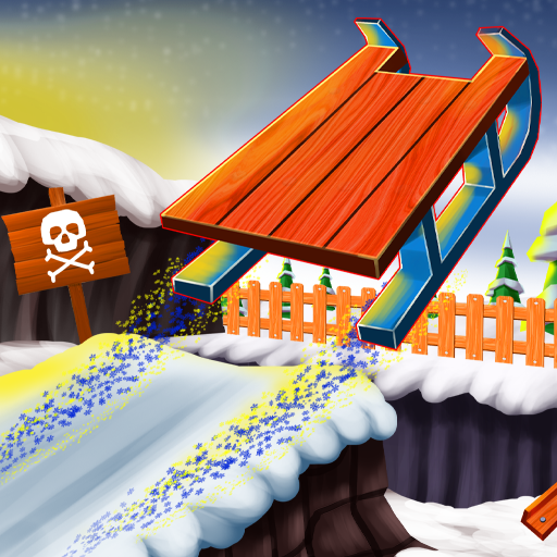 Snow Rider 3D gameplay — a Christmas endless sledding game