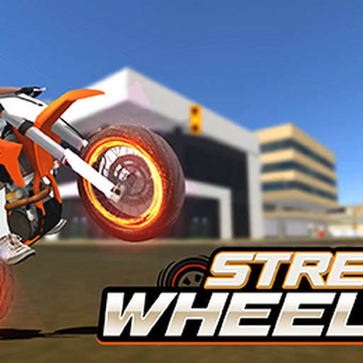 Street Wheelie gameplay — a physics wheelie stunt bike game